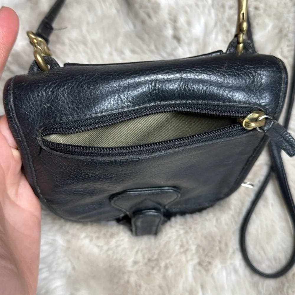 J.P. Ourse & Cie Black Multi Pocket Wallet Belt Bag Crossbody Bag Unisex